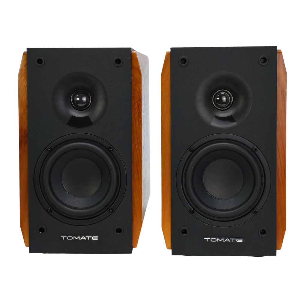 110W RMS DSP Wood Bluetooth Sound Box HDMI ARC Optical with 2 Woofers Powerful Tweeters Powerful Remote Control Bivolt