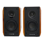 110W RMS DSP Wood Bluetooth Sound Box HDMI ARC Optical with 2 Woofers Powerful Tweeters Powerful Remote Control Bivolt