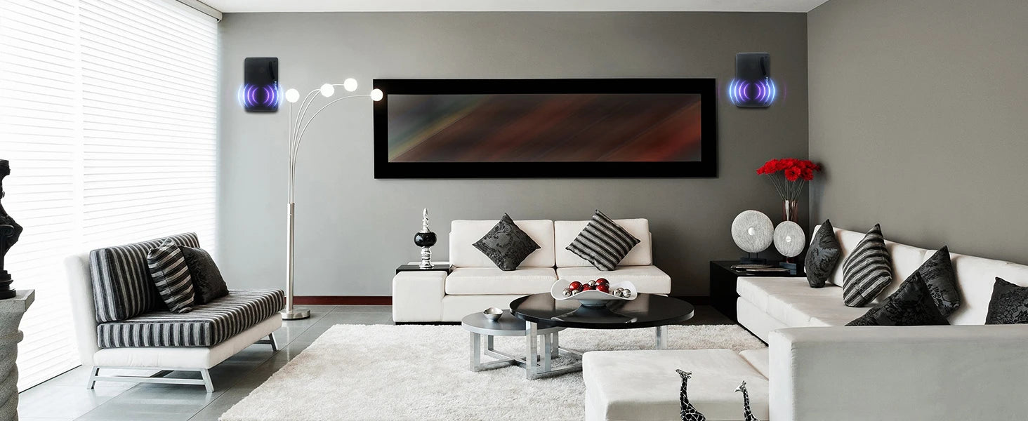 3.5'' Passive Outdoor Speakers Wired Waterproof 200W 3 Way Premium Mountable Wall Mount Speakers For Patio Marine Boat