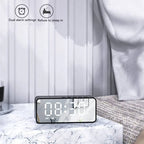 Alarm  Radio FM Bluetooth portátil Caixa De Som Sound Box Music Mini Woofers