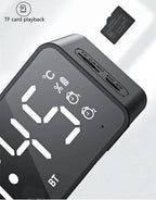 Alarm  Radio FM Bluetooth portátil Caixa De Som Sound Box Music Mini Woofers