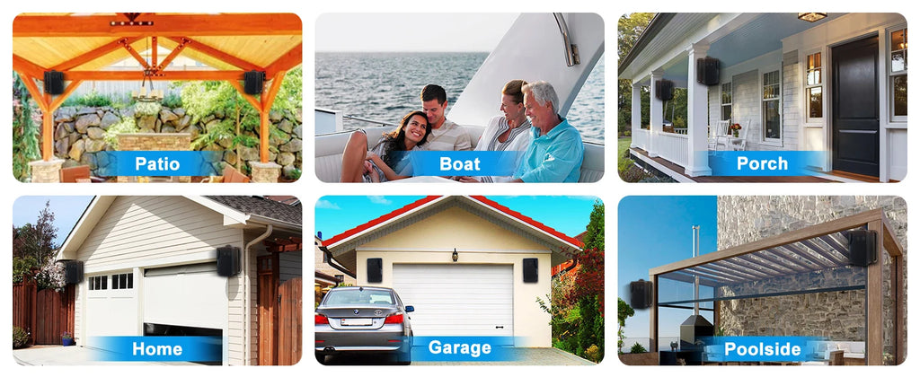 3.5" Bluetooth aprova de água 200W 3 Way Upgrade Premium