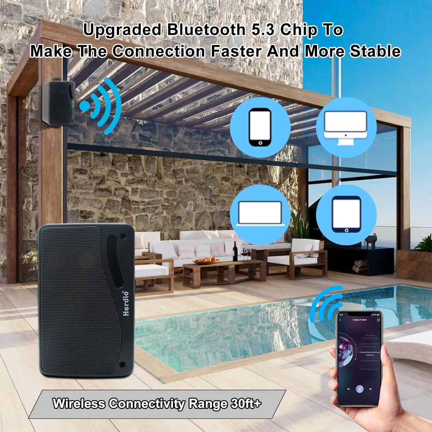 3.5" Bluetooth aprova de água 200W 3 Way Upgrade Premium