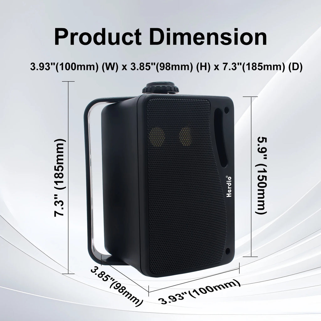 3.5" Bluetooth aprova de água 200W 3 Way Upgrade Premium