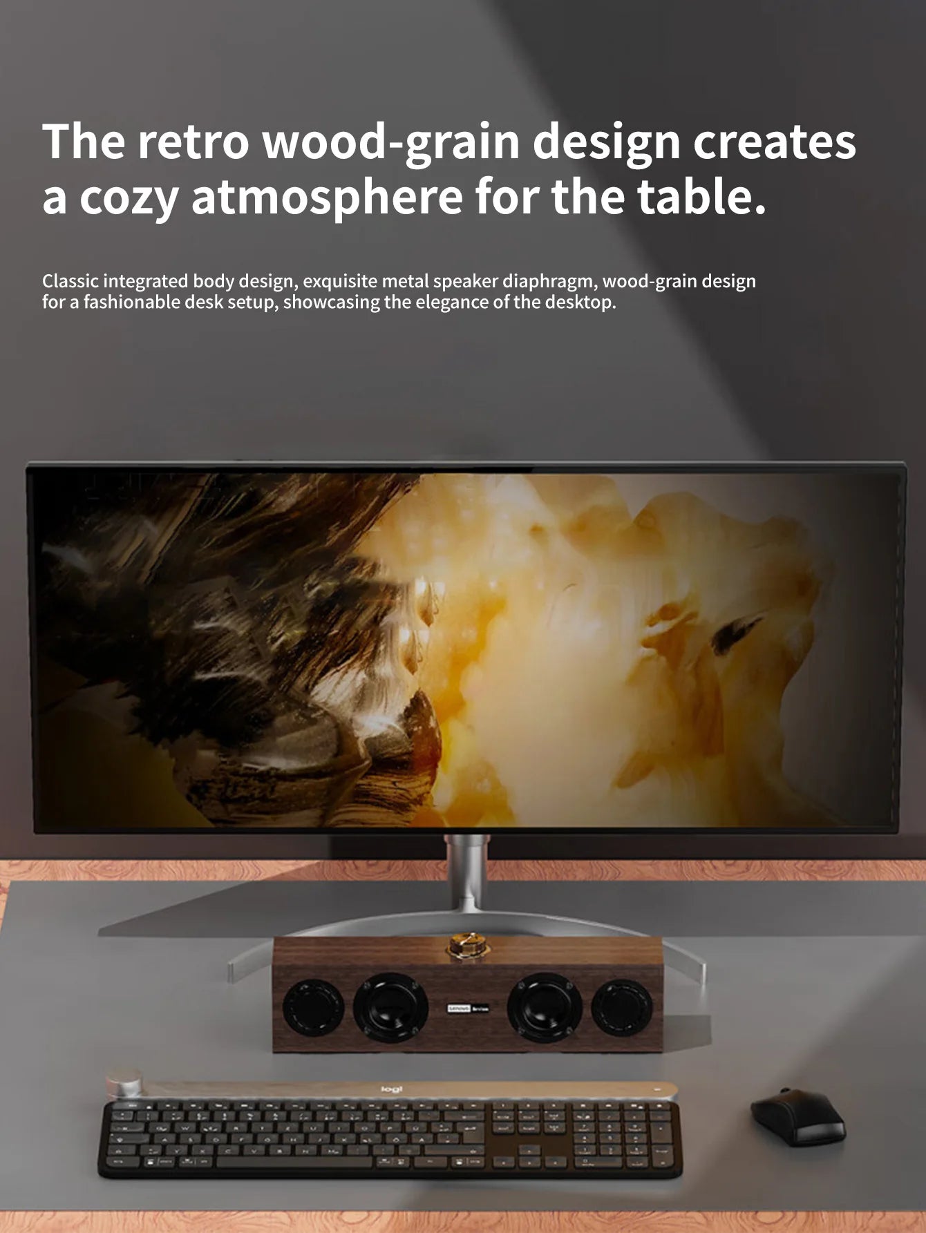 C02 Multimedia Speaker Bluetooth Speaker Wired/Bluetooth 2 caixas  Retro Tv, Computador, e Mobile Phone