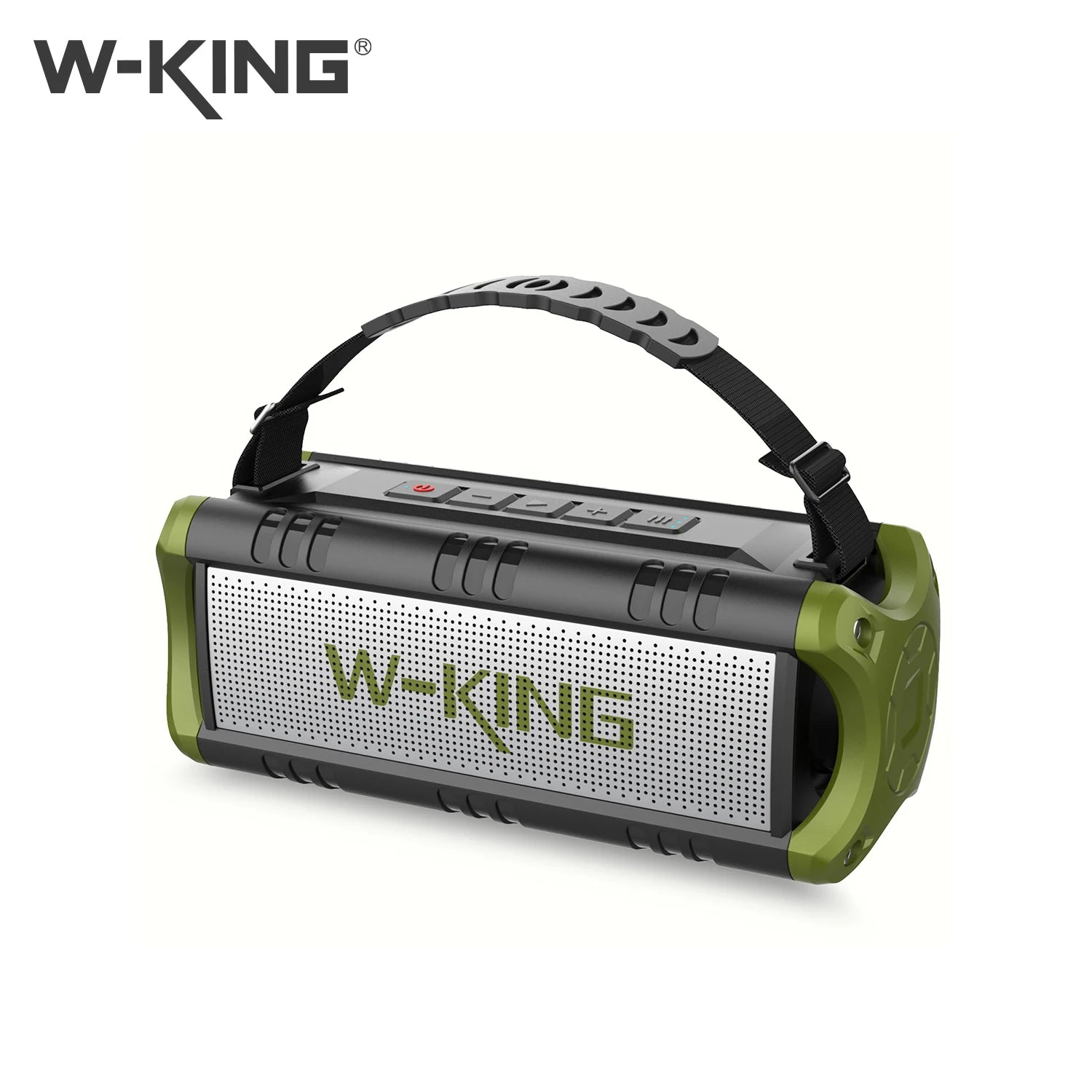 D8mini portátil Bluetooth Speaker, 30W RMS Music , 2550 mAh Battery, aprova de-agua Box,24 horas de bateria