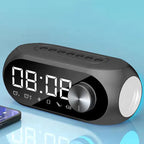 Alarm  Radio FM Bluetooth portátil Caixa De Som Sound Box Music Mini Woofers
