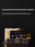 C02 Multimedia Speaker Bluetooth Speaker Wired/Bluetooth 2 caixas  Retro Tv, Computador, e Mobile Phone