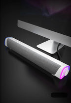 4D Computer Speaker Bar Stereo Sound Subwoofer Bluetooth Speaker For Macbook Laptop Notebook PC Music Player Wired Loudspeaker